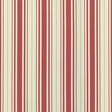LEE JOFA BALDWIN STRIPE WP P2022100.19A.0 in POPPY Wallpaper