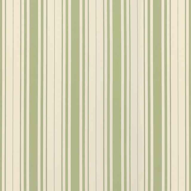 LEE JOFA P2022100.23.0 BALDWIN STRIPE WP CELERY Wallpaper - Eade's Wallpaper