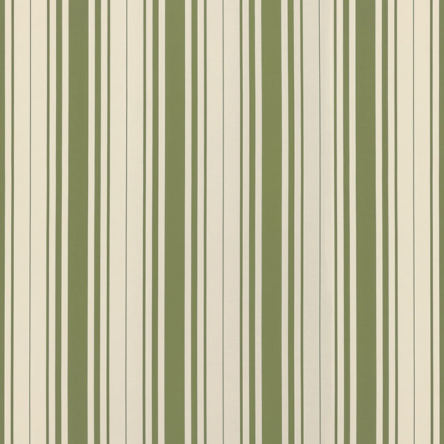 LEE JOFA P2022100.3.0 BALDWIN STRIPE WP FERN Wallpaper - Eade's Wallpaper