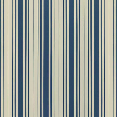 LEE JOFA BALDWIN STRIPE WP P2022100.50A.0 in NAVY Wallpaper 