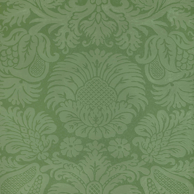 LEE JOFA P2022107.3.0 HANCOCK PAPER GREEN Wallpaper - Eade's Wallpaper