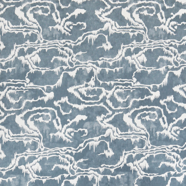 LEE JOFA P2022110.51.0 RIVIERE WP BLUE Wallpaper - Eade's Wallpaper