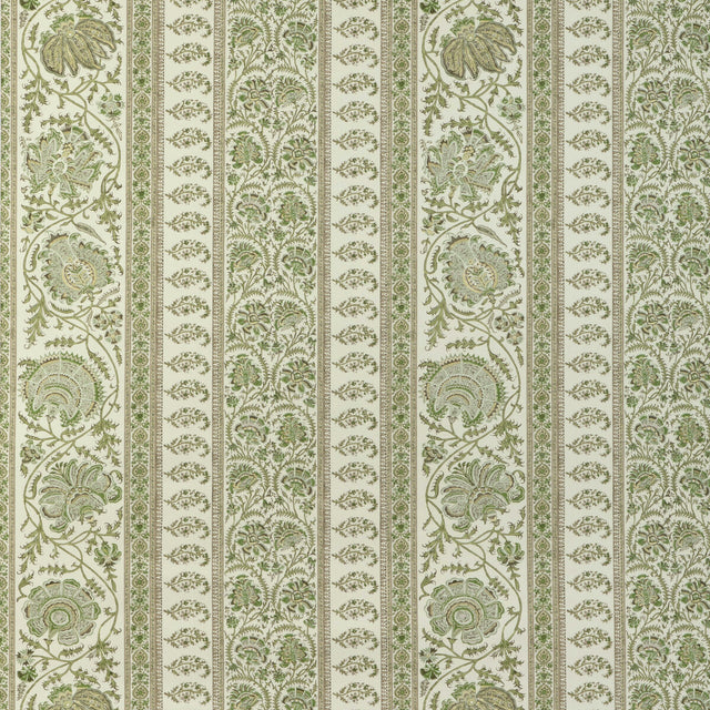 LEE JOFA P2022111.316.0 INDIENNES STRIPE WP IVY Wallpaper - Eade's Wallpaper