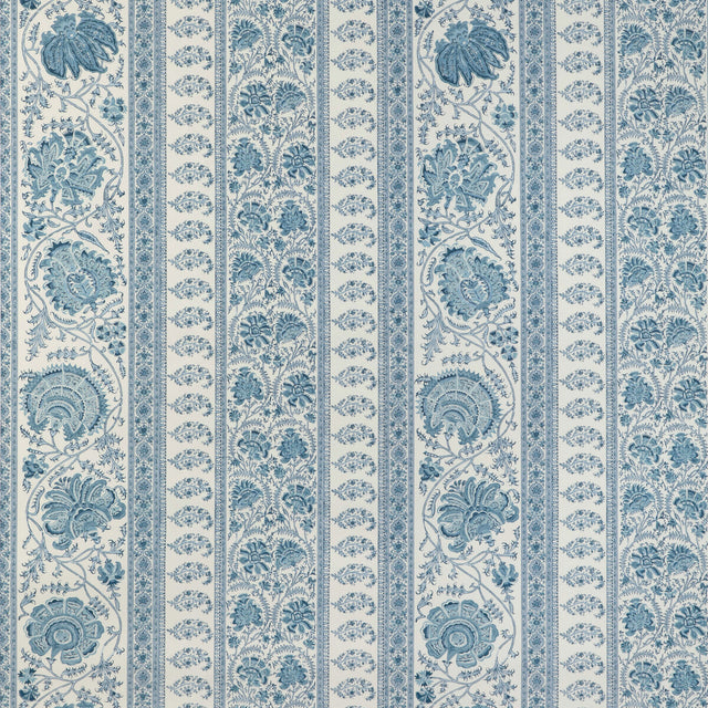LEE JOFA P2022111.5.0 INDIENNES STRIPE WP DELFT Wallpaper - Eade's Wallpaper