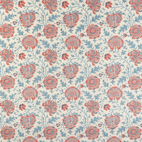 LEE JOFA P2022112.195.0 INDIENNES FLORAL WP BERRY Wallpaper - Eade's Wallpaper