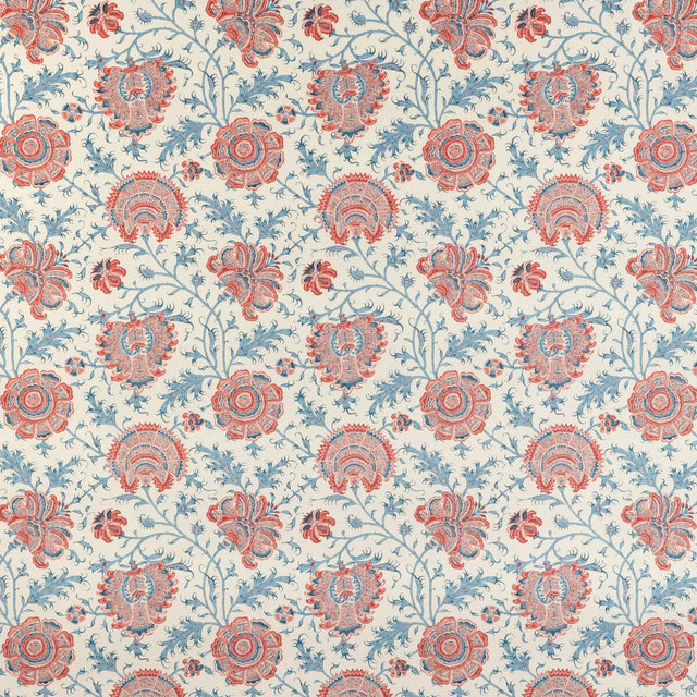 LEE JOFA P2022112.195.0 INDIENNES FLORAL WP BERRY Wallpaper - Eade's Wallpaper