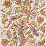 LEE JOFA P2023113.34.0 TREE OF LIFE PNL GOLDEN/MOSS Wallpaper - Eade's Wallpaper