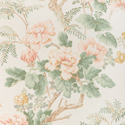 LEE JOFA P2023118.73.0 CHINESE PEONY WP BLUSH Wallpaper - Eade's Wallpaper