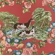 LEE JOFA P2023120.19.0 WHIPPETS PAPER RED Wallpaper - Eade's Wallpaper