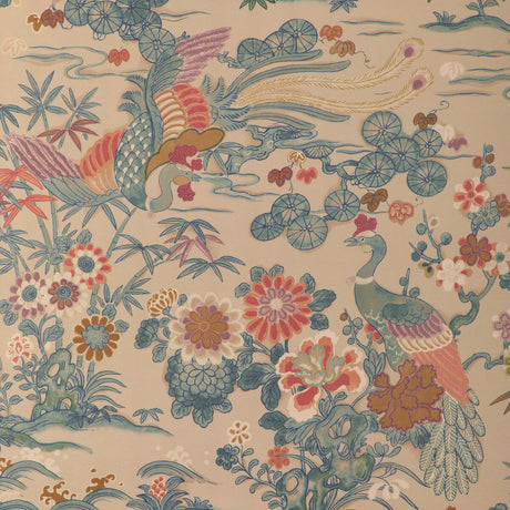 LEE JOFA P2023124.1613.0 SAKURA PAPER SHORE Wallpaper - Eade's Wallpaper