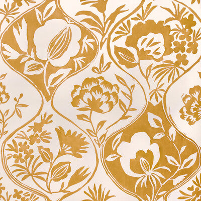 LEE JOFA P2023126.40.0 CALATHEA PAPER GOLD Wallpaper - Eade's Wallpaper