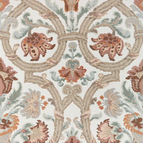 LEE JOFA P2023130.121.0 NEW SEVILLA PAPER CLAY Wallpaper - Eade's Wallpaper