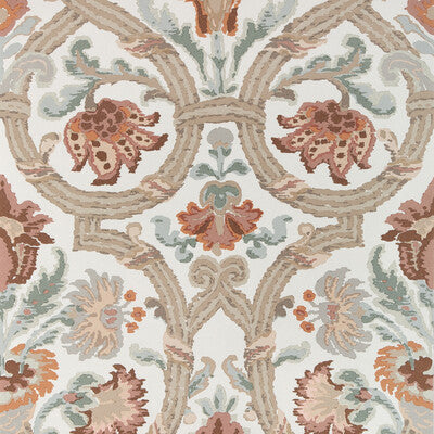 LEE JOFA P2023130.121.0 NEW SEVILLA PAPER CLAY Wallpaper - Eade's Wallpaper