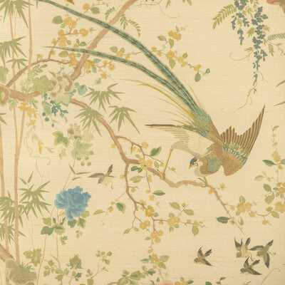 LEE JOFA P2025101.34.0 MANDALAY SISAL SPRING Fabric - KINGSLEY WALLCOVERING