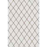 LEE JOFA P2025106.1116.0 BARE TWIG TRELLIS WP BROWN Wallpaper - Eade's Wallpaper