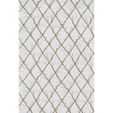 LEE JOFA P2025108.1016.0 TWIG TRELLIS WP BROWN Wallpaper - Eade's Wallpaper