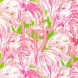 LEE JOFA P2025114.73.0 PINK COLONY WP GREEN/PINK Fabric - LILLY PULITZER III WALLCOVERING