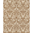 LEE JOFA DAMASK WP P2025123.61.0 in BROWN Wallpaper - LEE JO