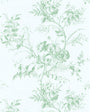 LEE JOFA TEA ROSE TOILE WP P2026100.30.0 in LEAF Wallpaper -