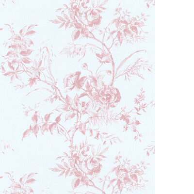 LEE JOFA TEA ROSE TOILE WP P2026100.707.0 in ROSE Wallpaper 