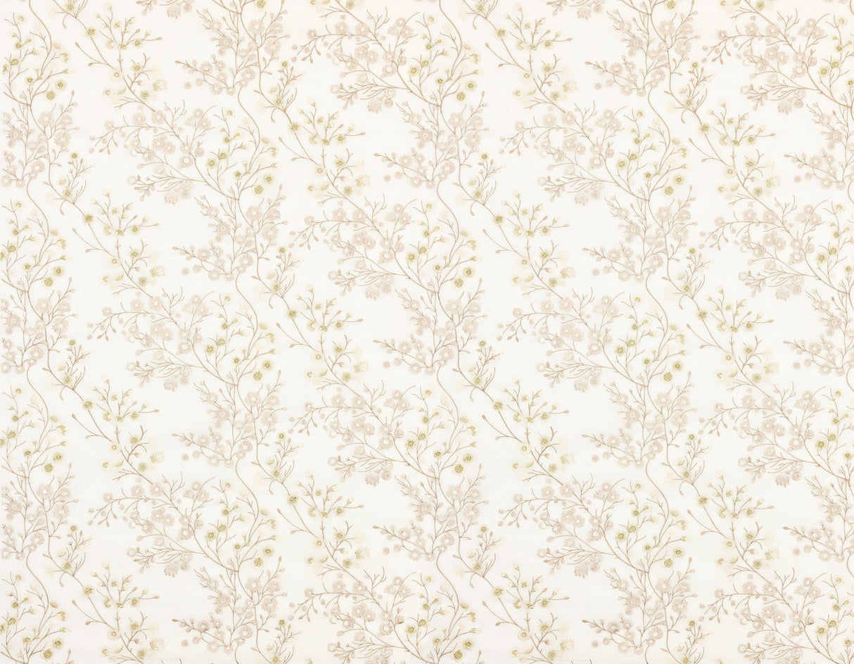 Scalamandre P4 00029863 IVORY LILETTE SHEER Fabric