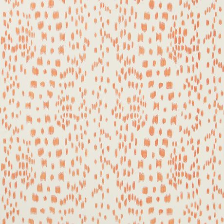 BRUNSCHWIG & FILS P8012138.12.0 LES TOUCHES TANGERINE Wallpaper - Eade's Wallpaper
