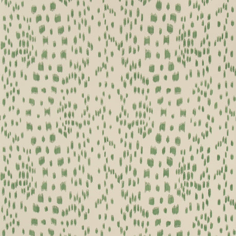 BRUNSCHWIG & FILS P8012138.3.0 LES TOUCHES GREEN Wallpaper - Eade's Wallpaper