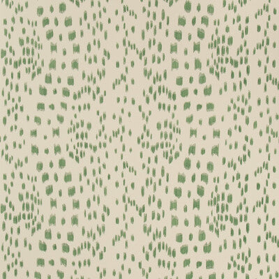 BRUNSCHWIG & FILS P8012138.3.0 LES TOUCHES GREEN Wallpaper - Eade's Wallpaper