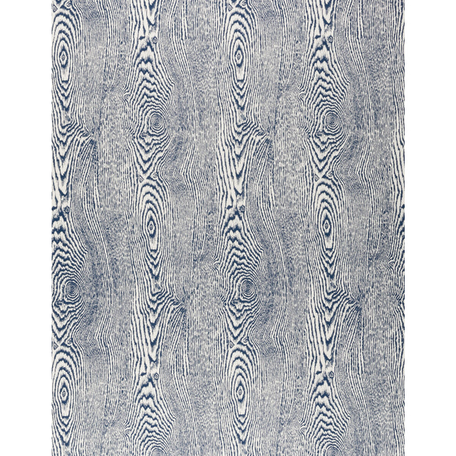BRUNSCHWIG & FILS P8013142.5.0 WOOD INDIGO Wallpaper - Eade's Wallpaper