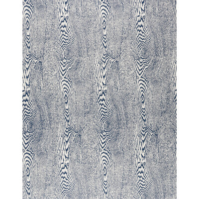 BRUNSCHWIG & FILS P8013142.5.0 WOOD INDIGO Wallpaper - Eade's Wallpaper