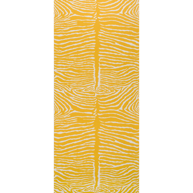 BRUNSCHWIG & FILS P8014100.40.0 LE ZEBRE SAFFRON Wallpaper - Eade's Wallpaper