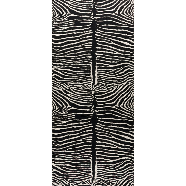 BRUNSCHWIG & FILS P8014100.81.0 LE ZEBRE BLACK Wallpaper - Eade's Wallpaper