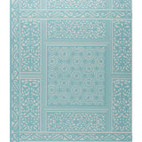 BRUNSCHWIG & FILS P8014101.513.0 BOMBAY AQUA Wallpaper - Eade's Wallpaper