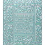 BRUNSCHWIG & FILS P8014101.513.0 BOMBAY AQUA Wallpaper - Eade's Wallpaper