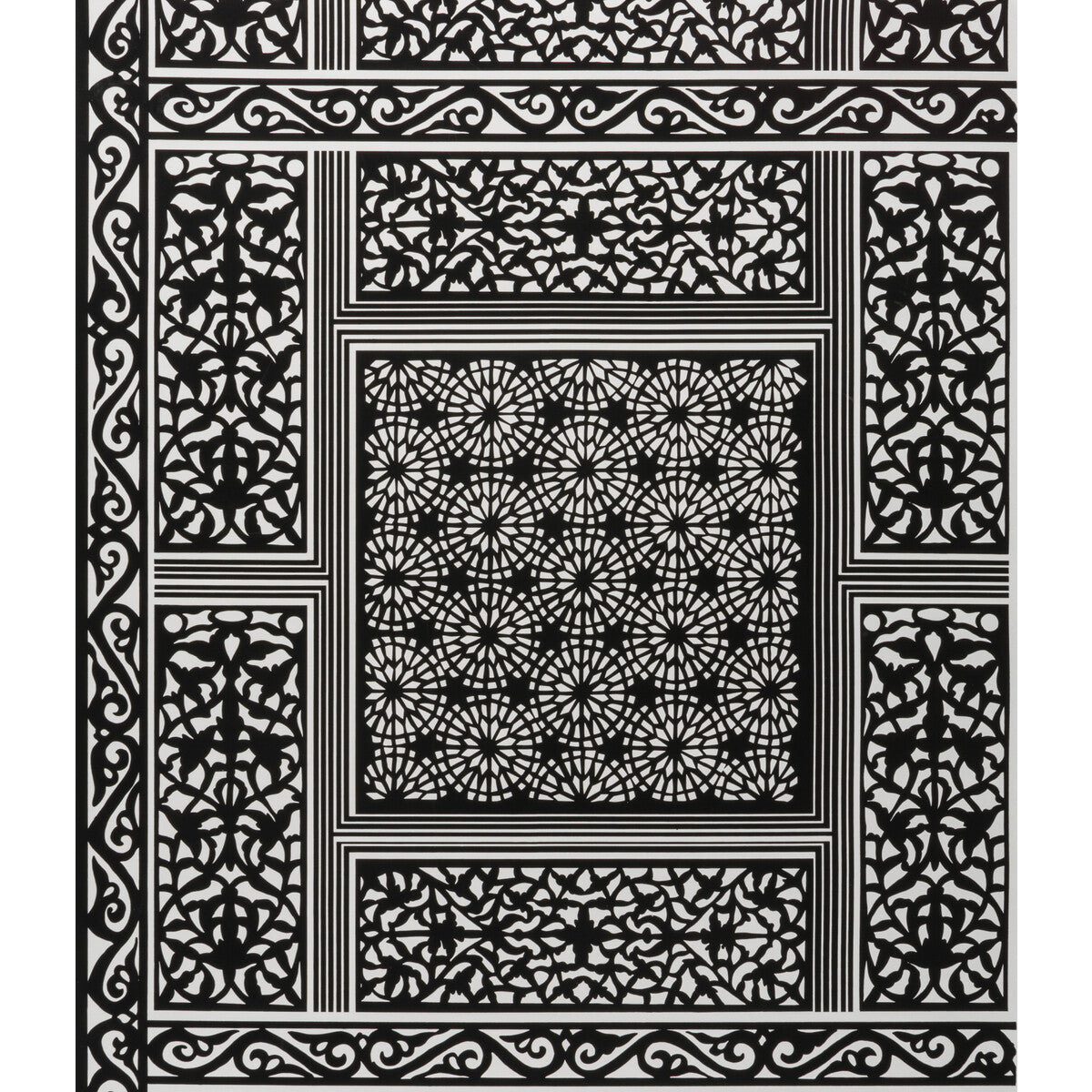 BRUNSCHWIG & FILS P8014101.8.0 BOMBAY EBONY Wallpaper - Eade's Wallpaper