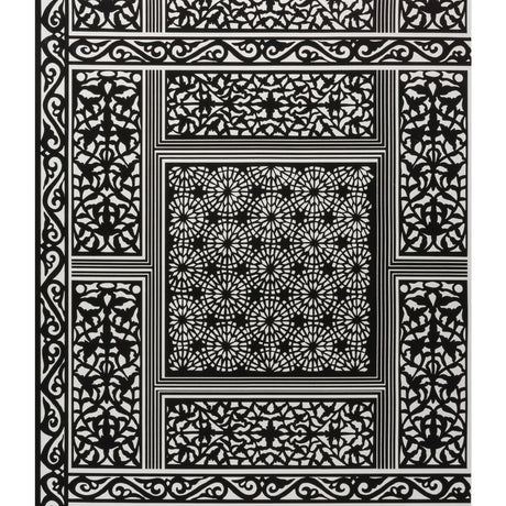 BRUNSCHWIG & FILS P8014101.8.0 BOMBAY EBONY Wallpaper - Eade's Wallpaper