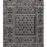 BRUNSCHWIG & FILS P8014101.8.0 BOMBAY EBONY Wallpaper - Eade's Wallpaper