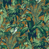 BRUNSCHWIG & FILS P8015102.6.0 FEUILLAGE TOBACCO Wallpaper - Eade's Wallpaper