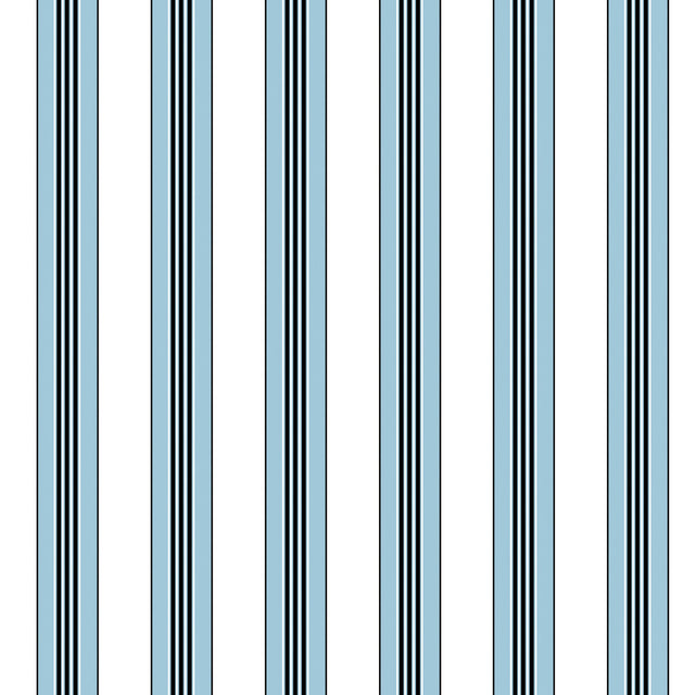 BRUNSCHWIG & FILS P8015104.15.0 RAYURE LIONE CIEL Wallpaper - Eade's Wallpaper