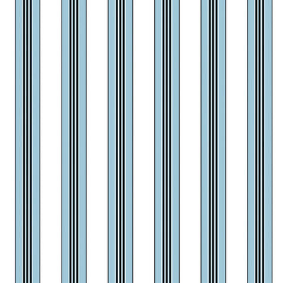 BRUNSCHWIG & FILS P8015104.15.0 RAYURE LIONE CIEL Wallpaper - Eade's Wallpaper