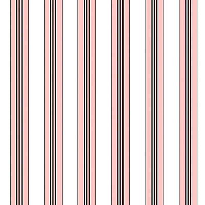 BRUNSCHWIG & FILS P8015104.17.0 RAYURE LIONE ROSE Wallpaper - Eade's Wallpaper
