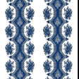 BRUNSCHWIG & FILS P8015105.5.0 COPPELIA BLUE Wallpaper - Eade's Wallpaper