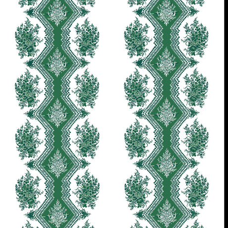 BRUNSCHWIG & FILS P8015105.53.0 COPPELIA EMERALD Wallpaper - Eade's Wallpaper