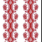 BRUNSCHWIG & FILS P8015105.9.0 COPPELIA RED Wallpaper - Eade's Wallpaper