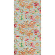 BRUNSCHWIG & FILS P8019113.137.0 MING DRAGON AQUA Wallpaper - Eade's Wallpaper