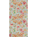 BRUNSCHWIG & FILS P8019113.137.0 MING DRAGON AQUA Wallpaper - Eade's Wallpaper