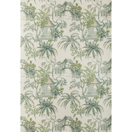 BRUNSCHWIG & FILS P8019115.133.0 TONGLI LAGOON Wallpaper - Eade's Wallpaper