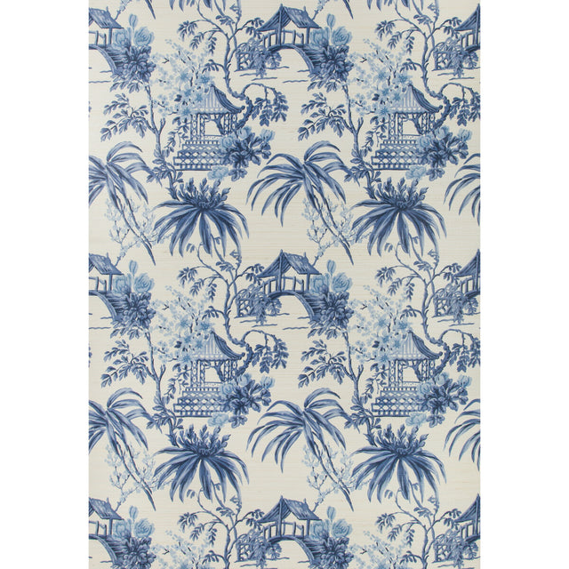 BRUNSCHWIG & FILS P8019115.55.0 TONGLI PORCELAIN Wallpaper - Eade's Wallpaper