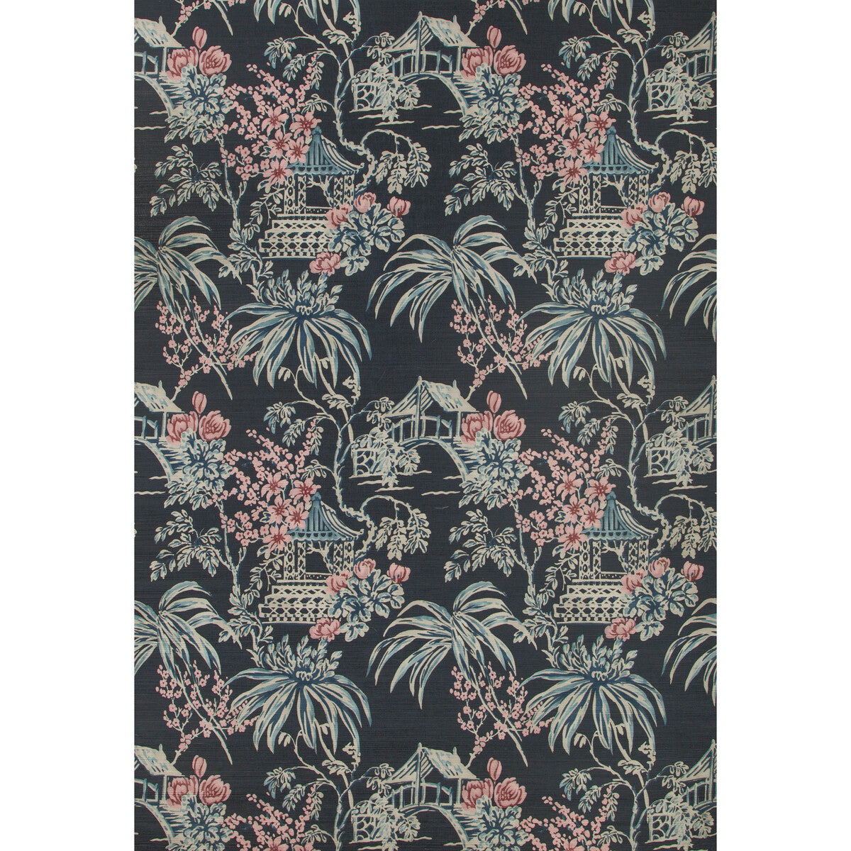 BRUNSCHWIG & FILS P8019115.557.0 TONGLI MIDNIGHT Wallpaper - Eade's Wallpaper
