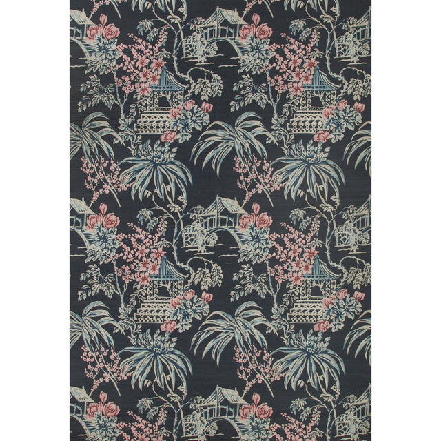 BRUNSCHWIG & FILS P8019115.557.0 TONGLI MIDNIGHT Wallpaper - Eade's Wallpaper